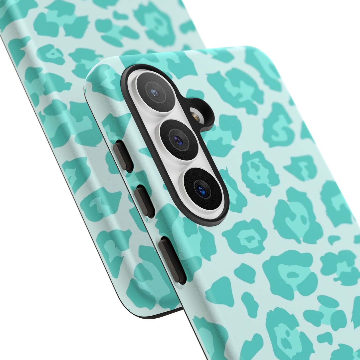 Teal Leopard Tough Case
