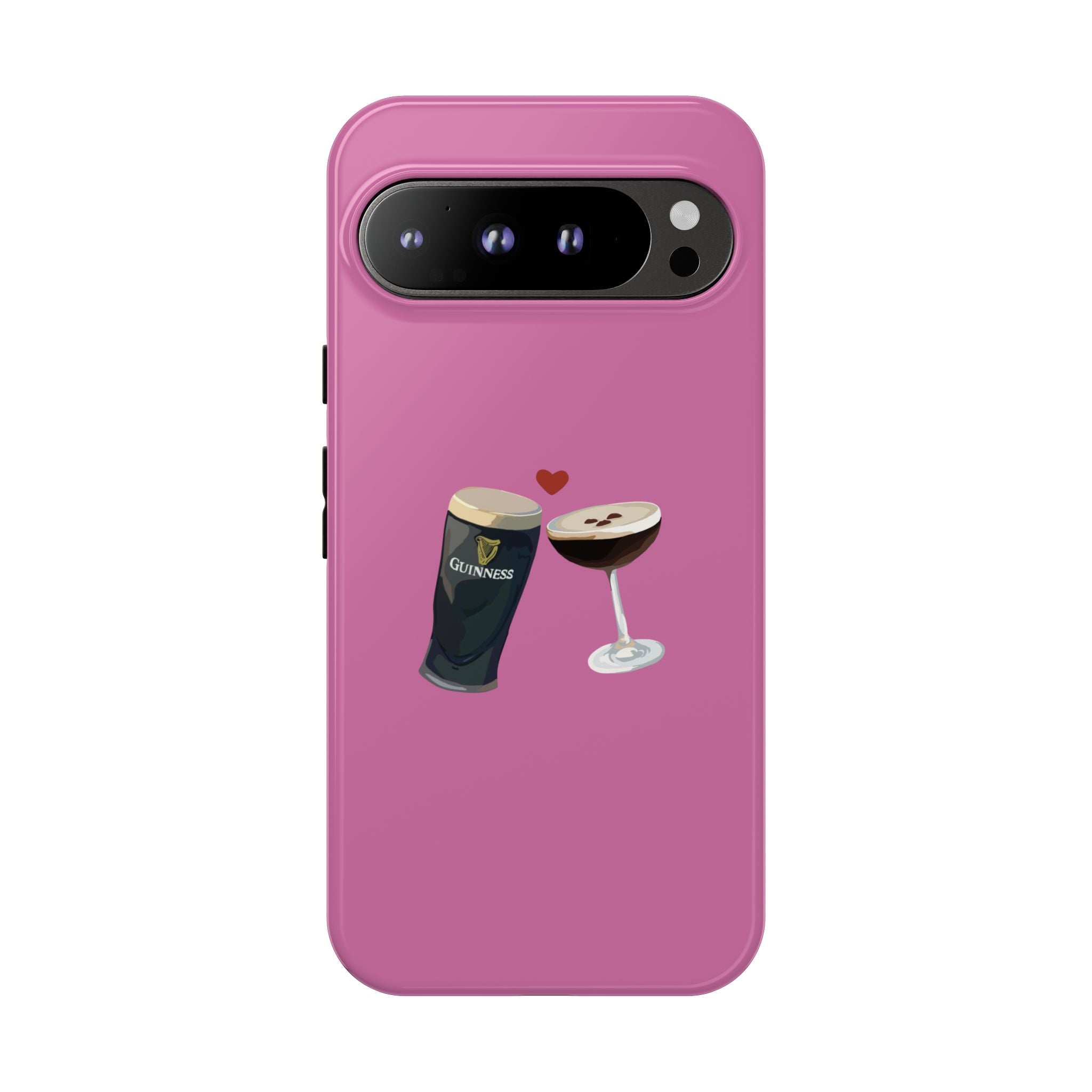 Pint & Wine Glass (Pink) Tough Case