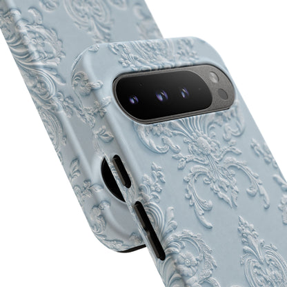 Blue Vintage Pattern Tough Case