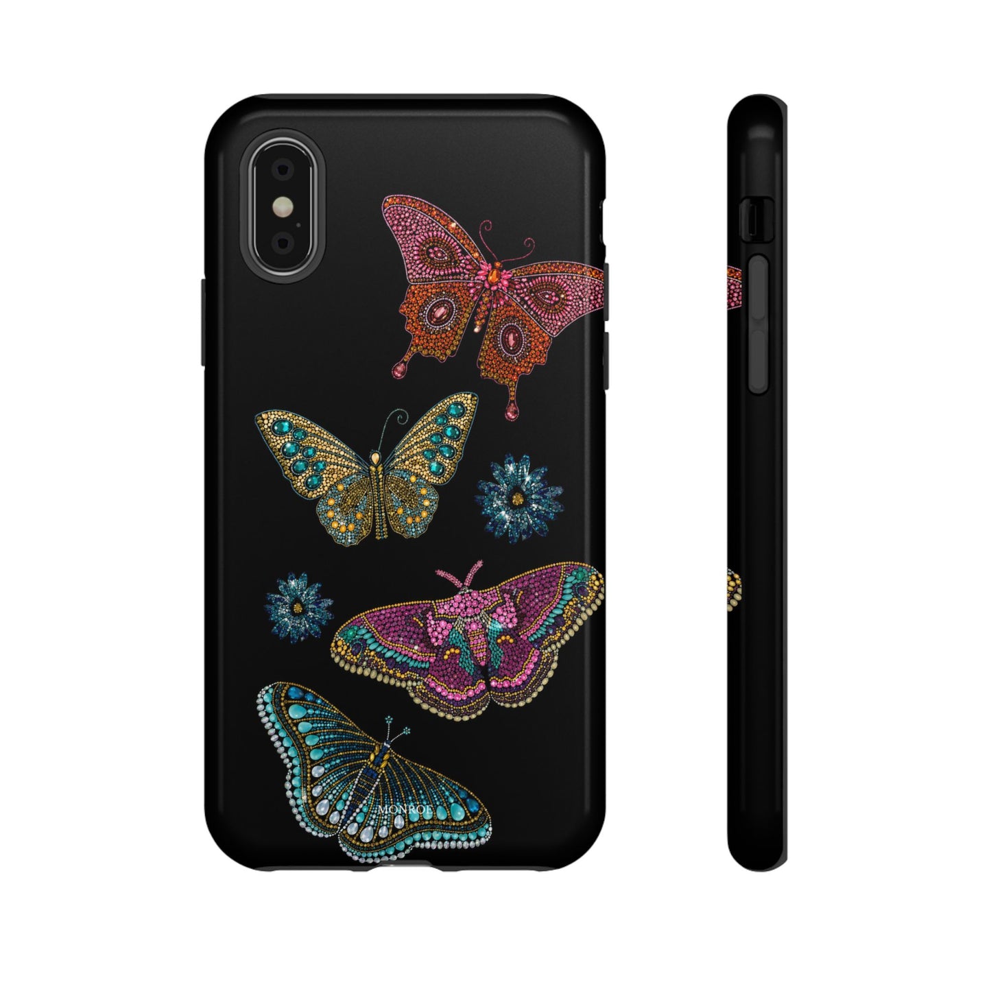 Butterfly Beaded Tough Case
