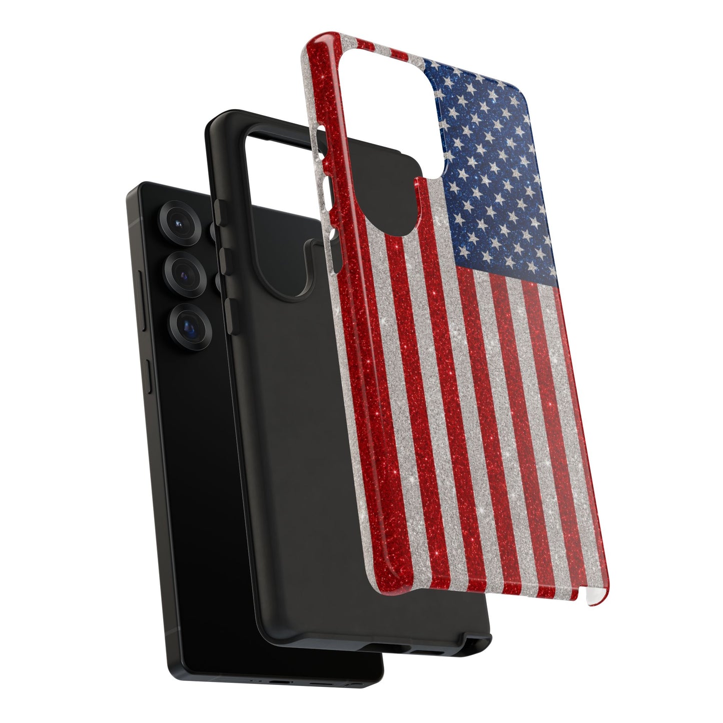 America Glitter Tough Case