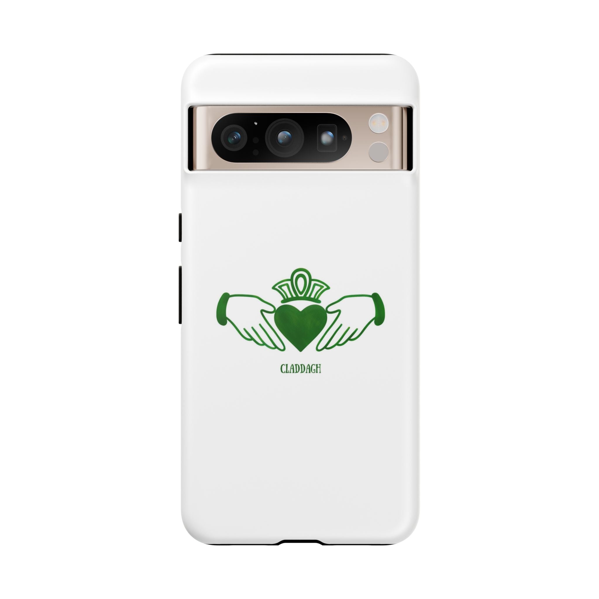 Irish Claddagh Symbol Green Tough Case