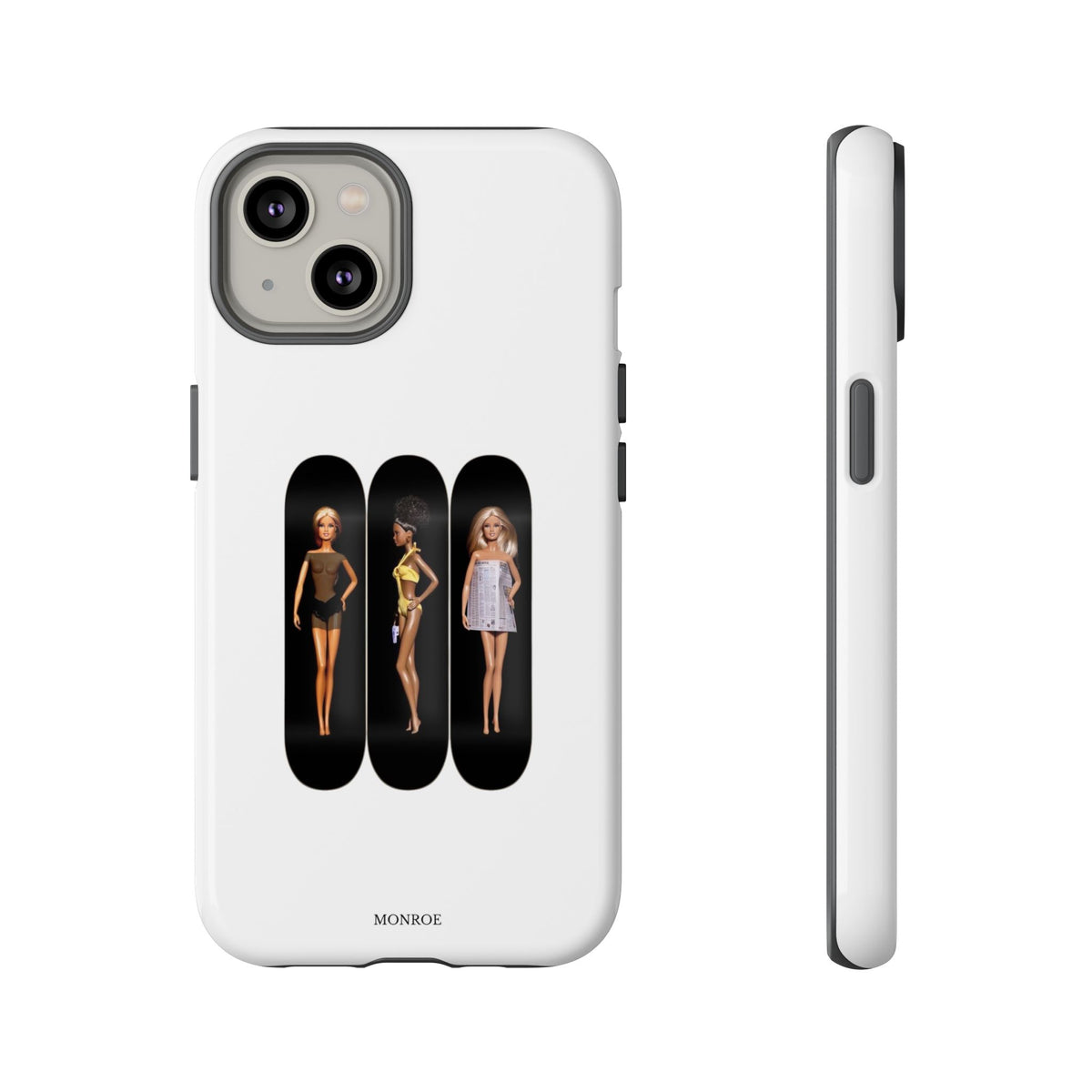 Retro Doll Skateboard Tough Case