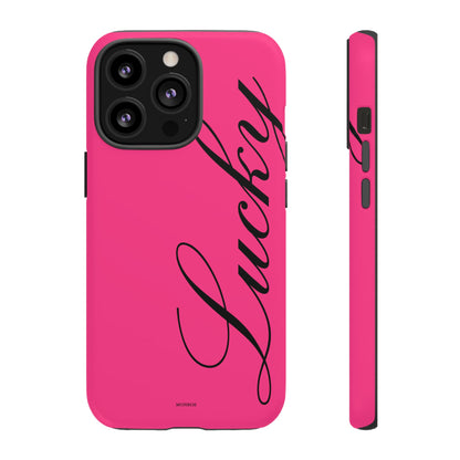 Hot Pink 'Lucky' Tough Case