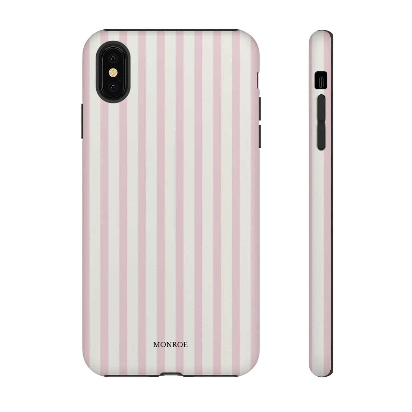 Light Pink Stripe Tough Phone Case