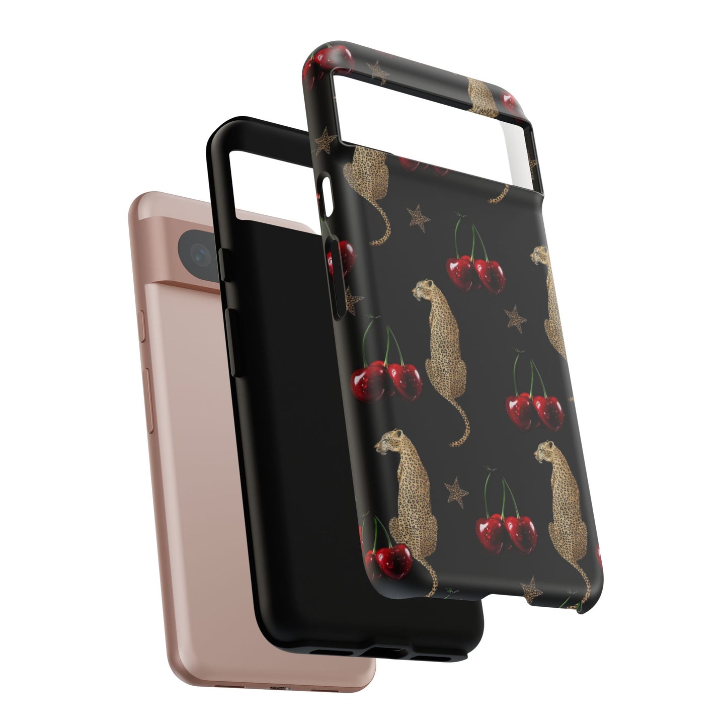 Leopard & Cherry Tough Case