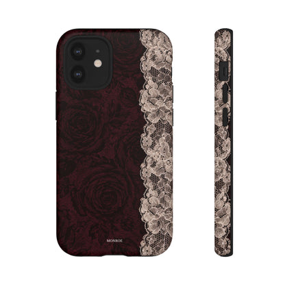Burgundy Rose Tough Case