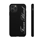 "Forever Blessed" Black Phone Cover