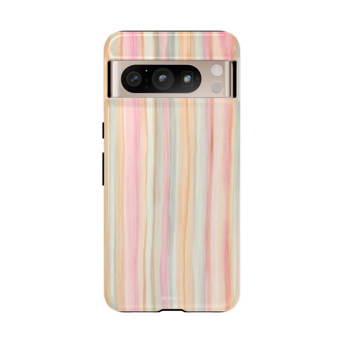 Pastel Watercolor Stripe Tough Case