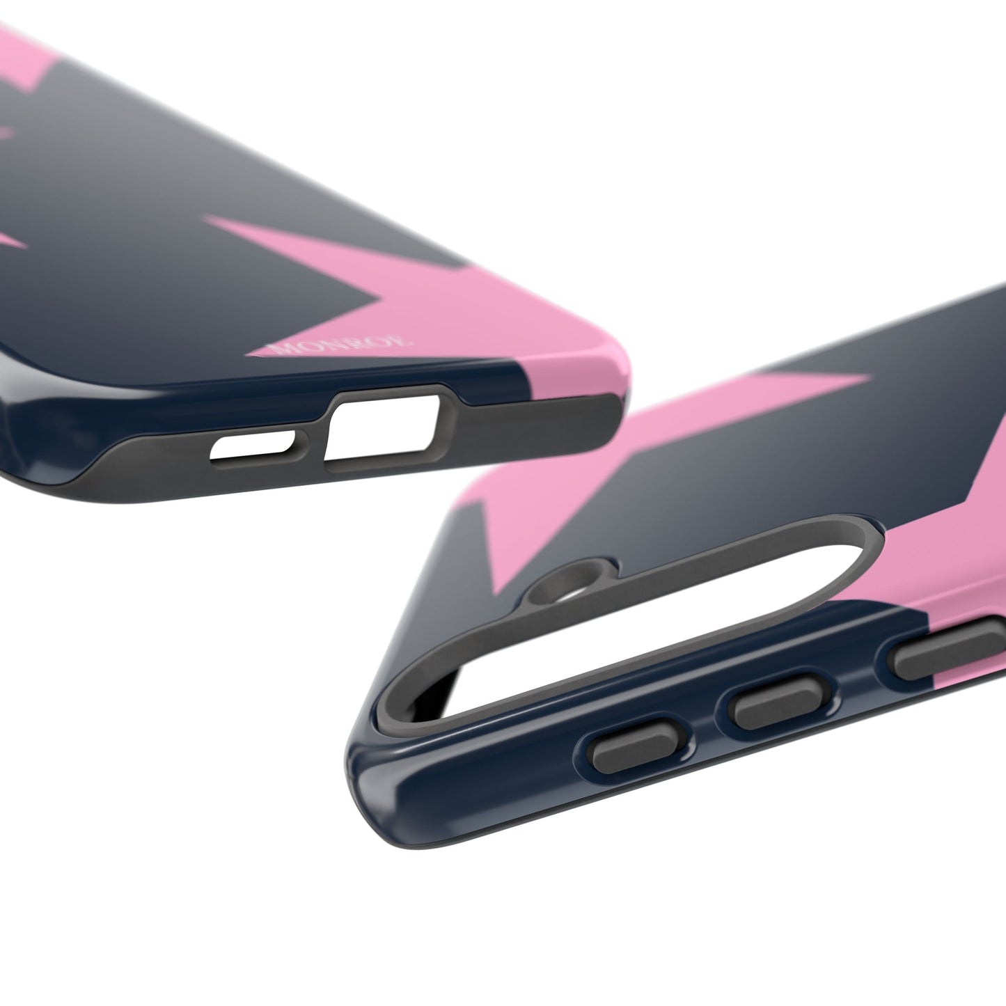 Navy & Pink Star Tough Cover