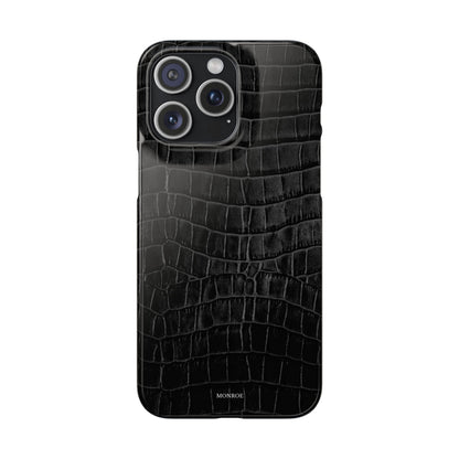 Black Croc Case
