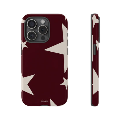 Burgundy Stars Tough Case
