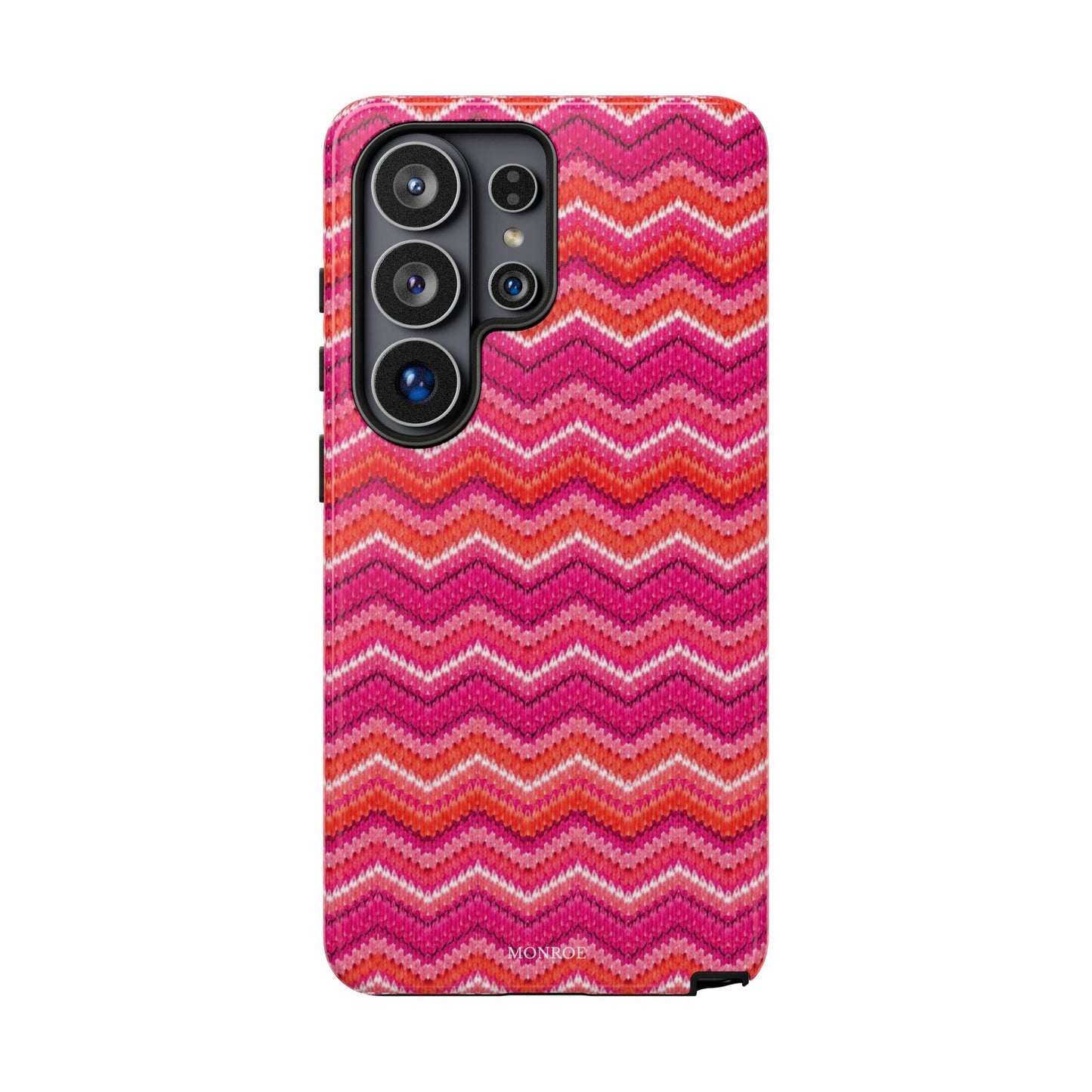 Pink Zigzag Tough Case