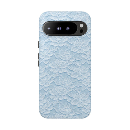 Glacier Blue Lace Tough Case