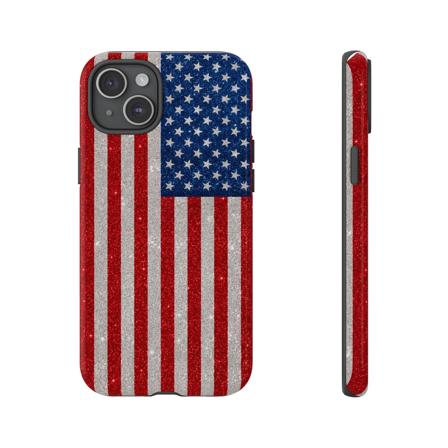 America Glitter Tough Case