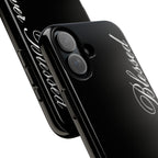 "Forever Blessed" Black Phone Cover
