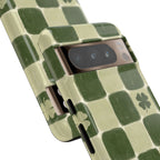 Clover Checker Tough Phone Case