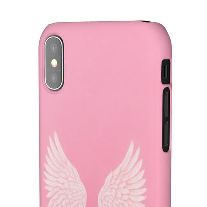 Pink Angel Wings Case