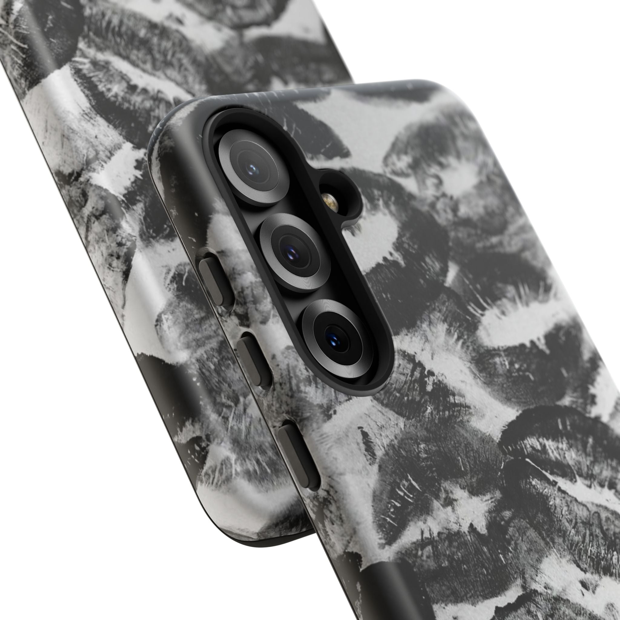 Black and Kiss Design Phone Case