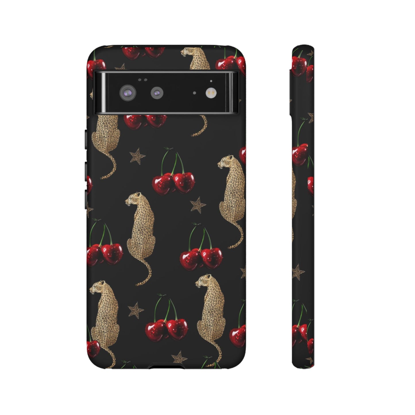 Leopard & Cherry Tough Case