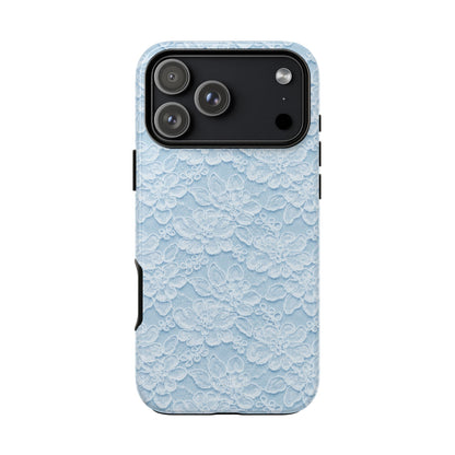Glacier Blue Lace Tough Case