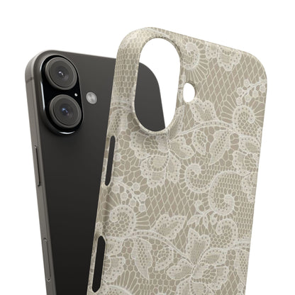 Vintage Beige Lace Case
