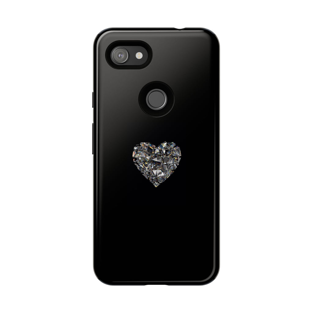 Crystal Heart Phone Case