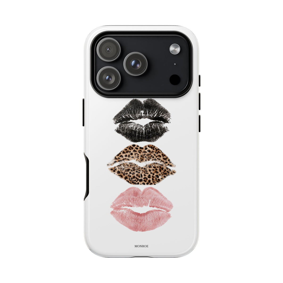 Leopard Glam Lip Tough Case