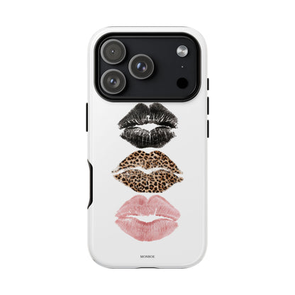 Leopard Glam Lip Tough Case