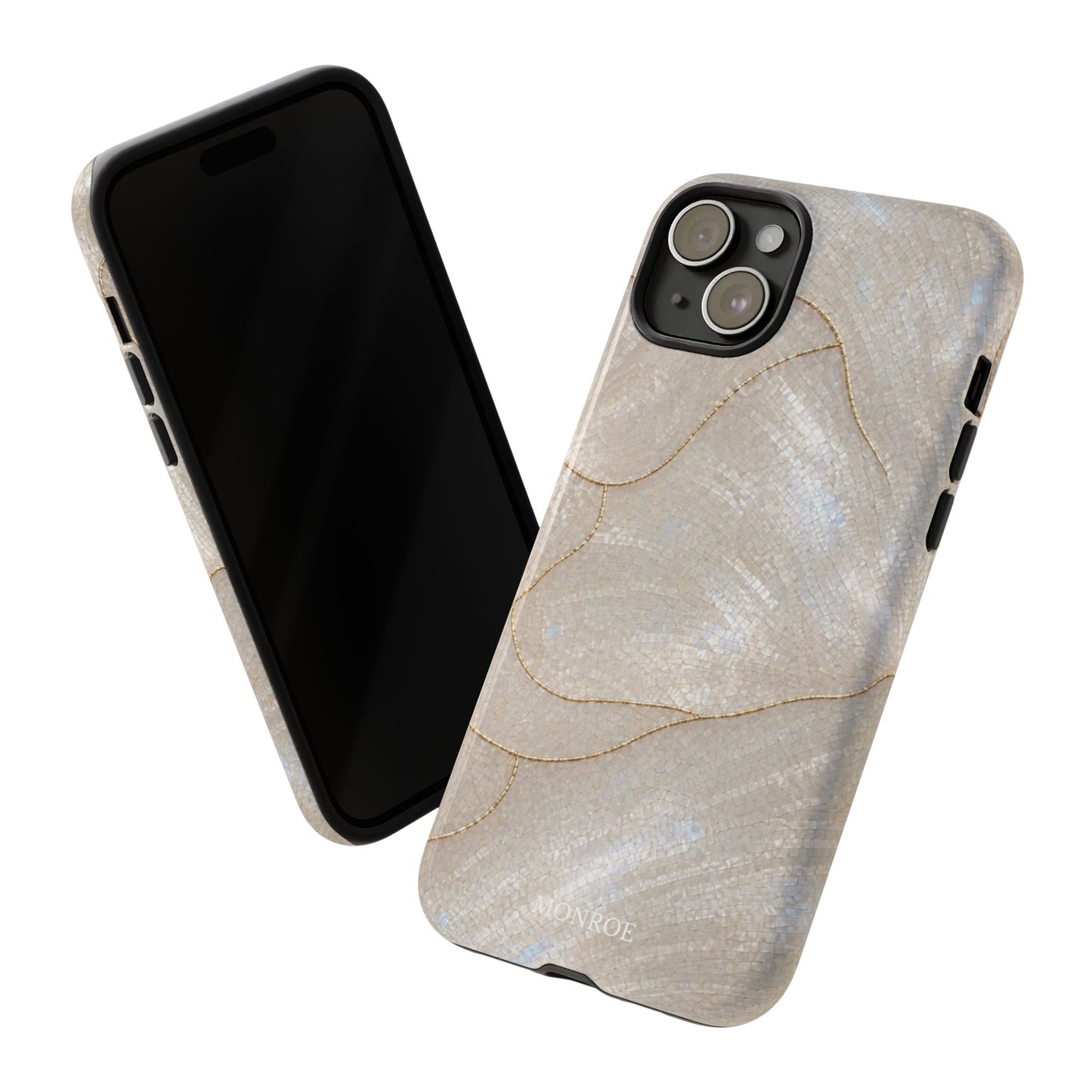 Pearlescent Marble Tough Phone Case