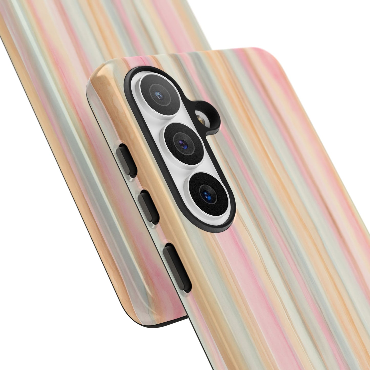 Pastel Watercolor Stripe Tough Case