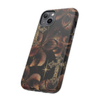 Floral Cross Pattern Tough Case