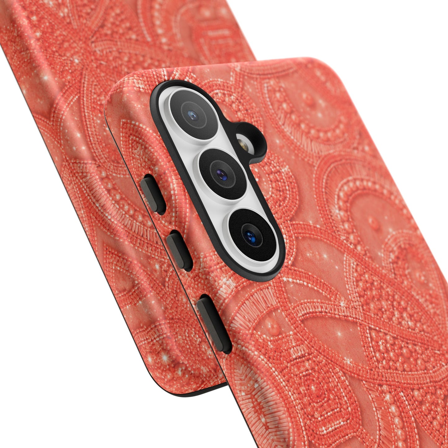Coral Lace Tough Case