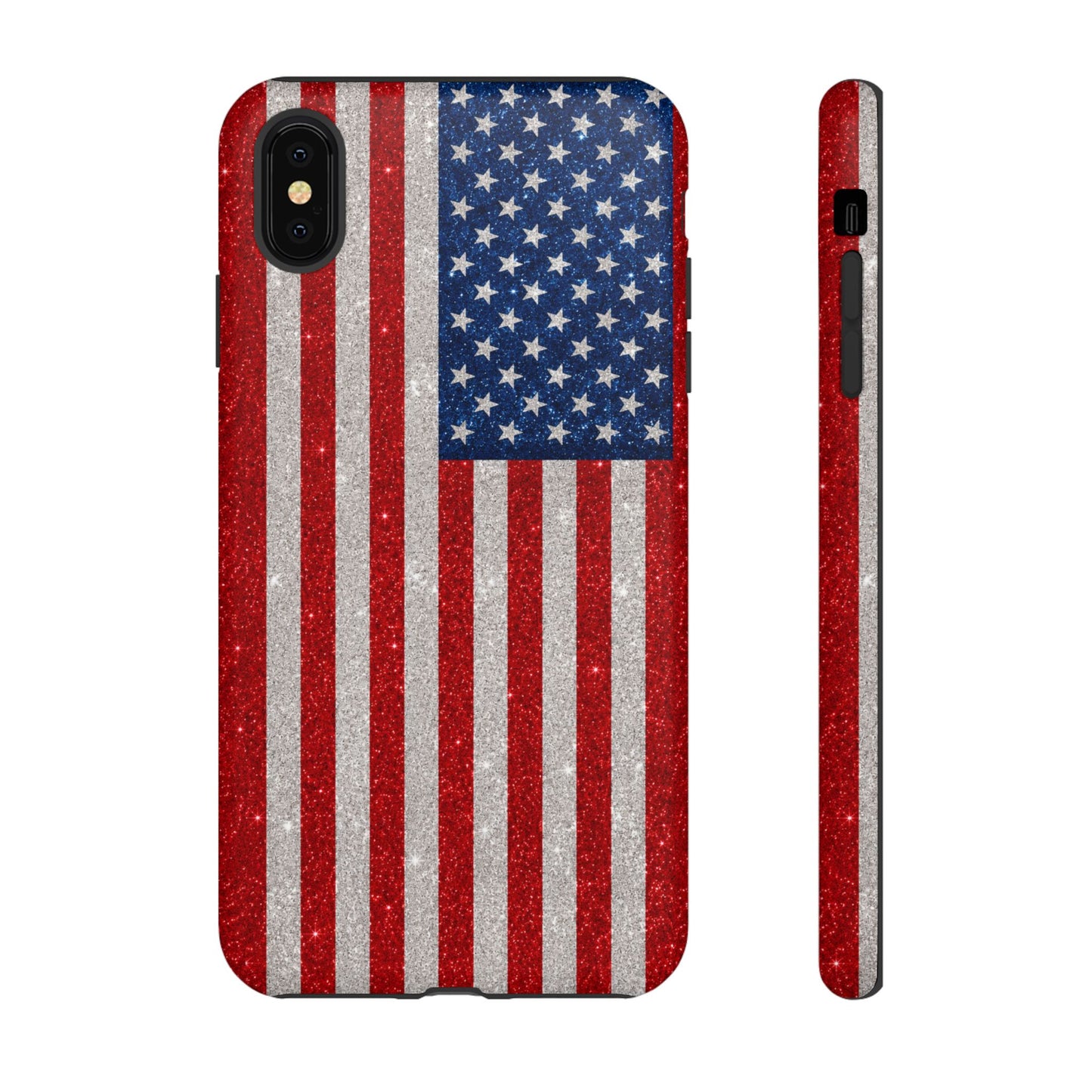 America Glitter Tough Case