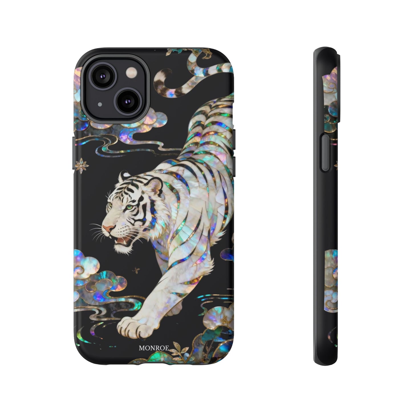 Iridescent White Tiger Tough Case