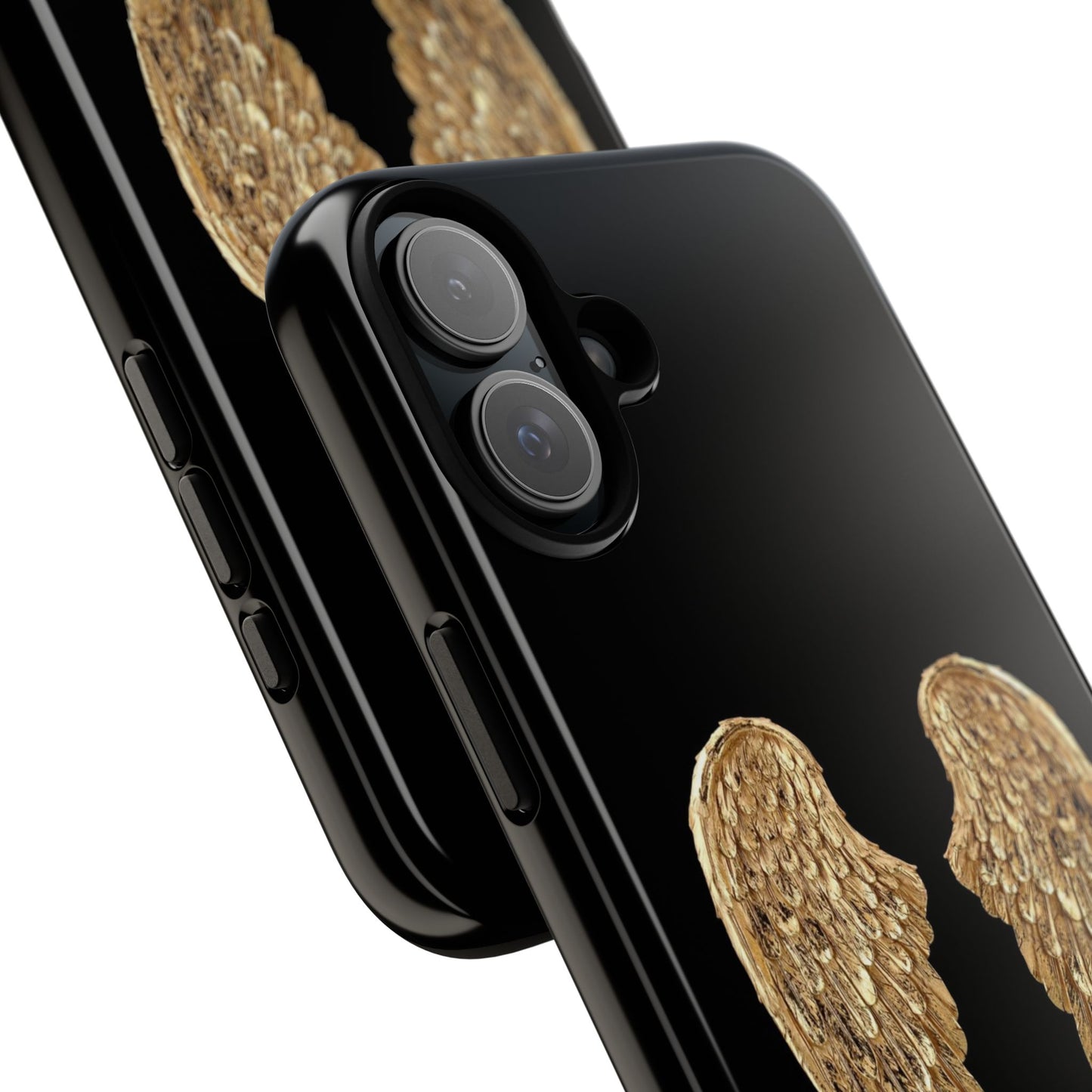 Gold Angel Wings Tough Case