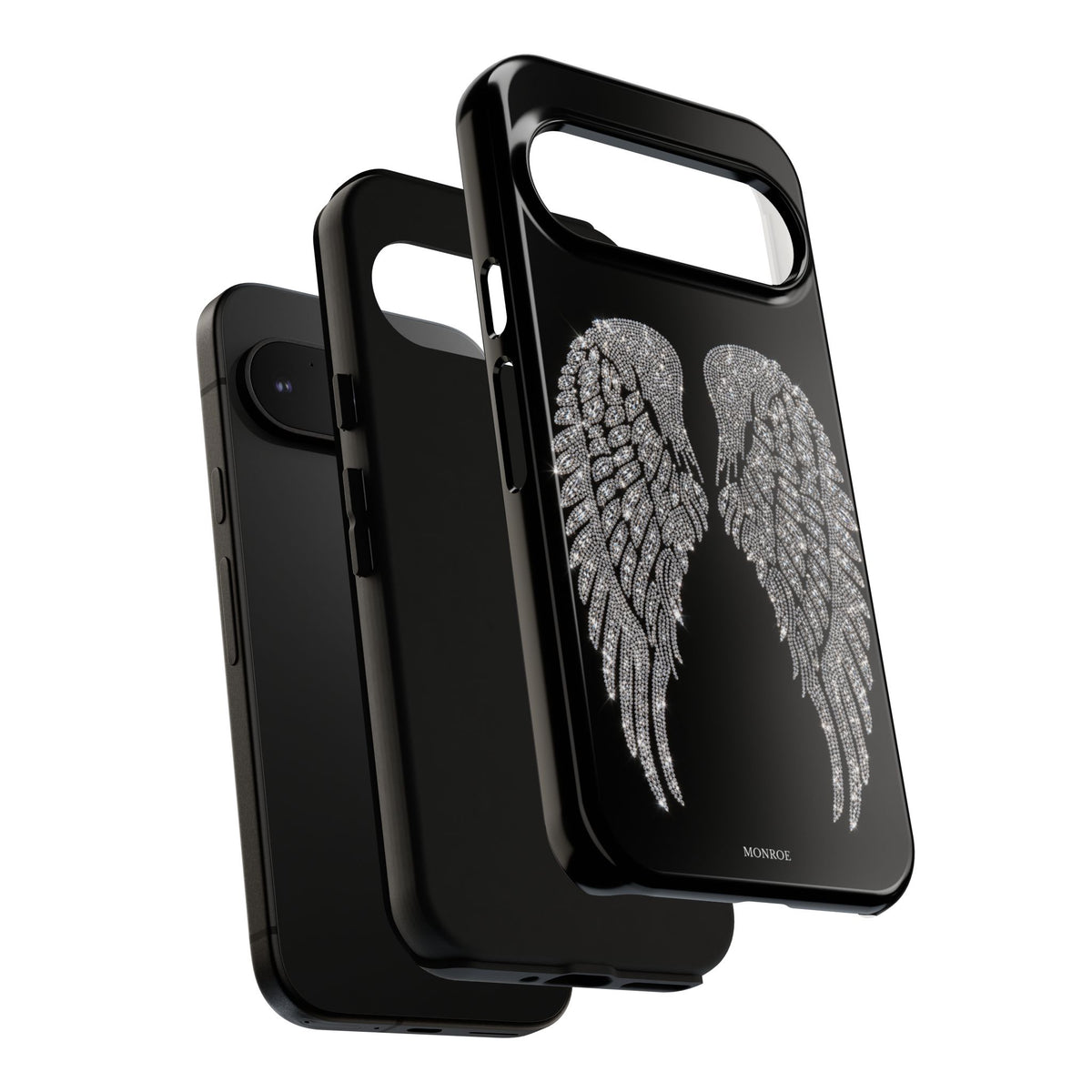 Silver Angel Wings Tough Case