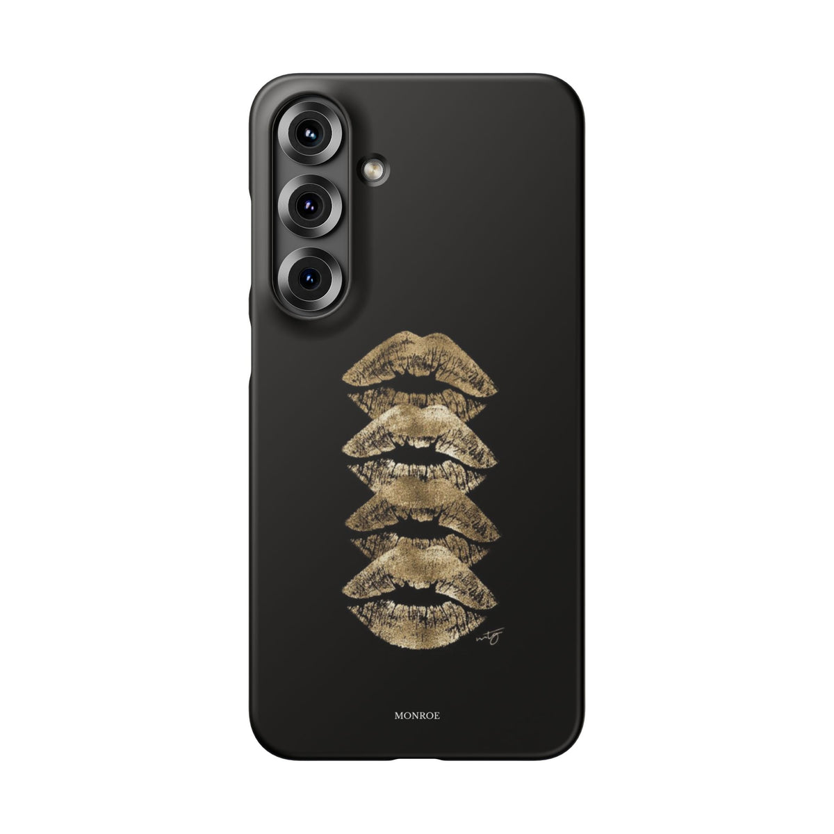 Gold Kiss Stack Case