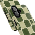 Clover Checker Tough Phone Case