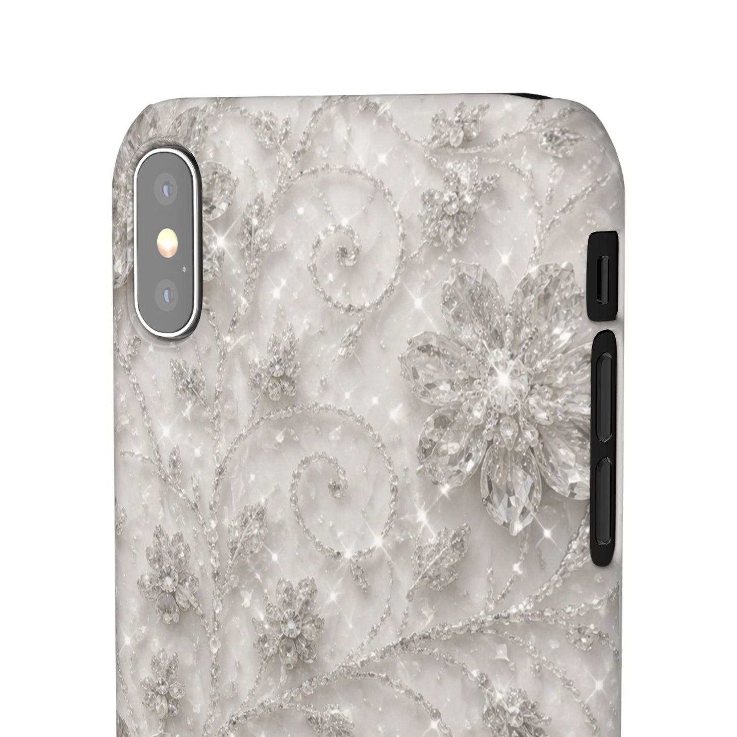 Glittery Floral Case