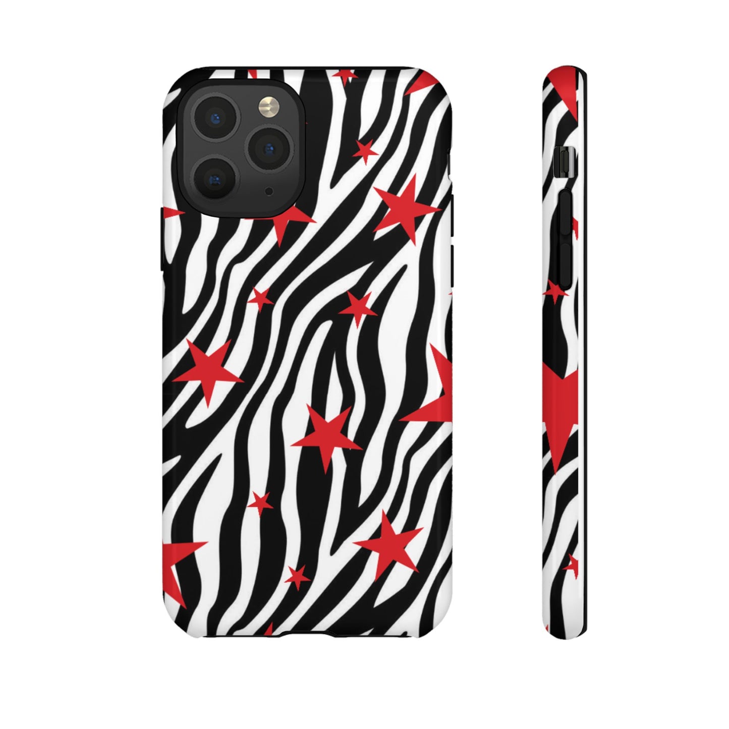 Zebra Red Stripes Tough Case