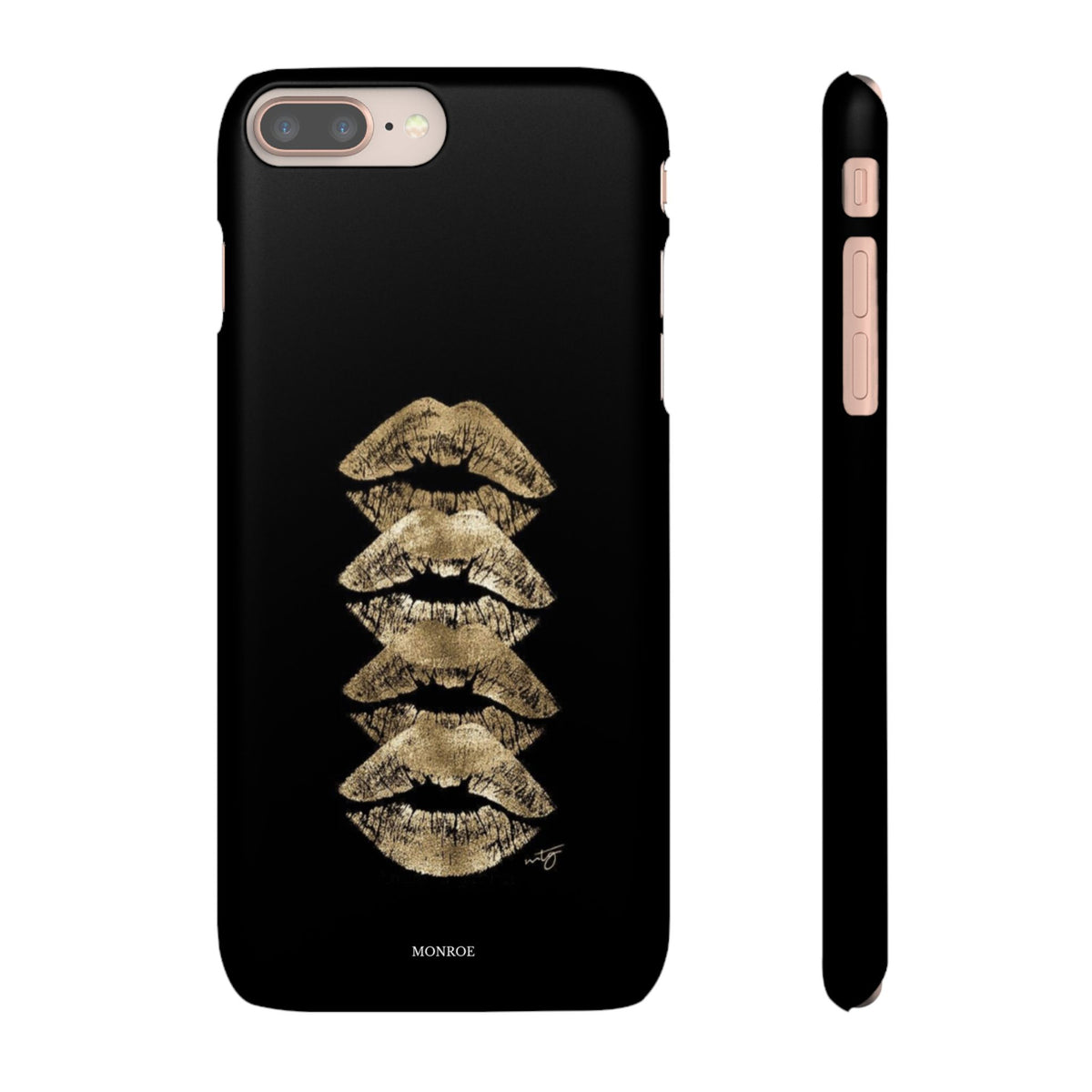 Gold Kiss Stack Case
