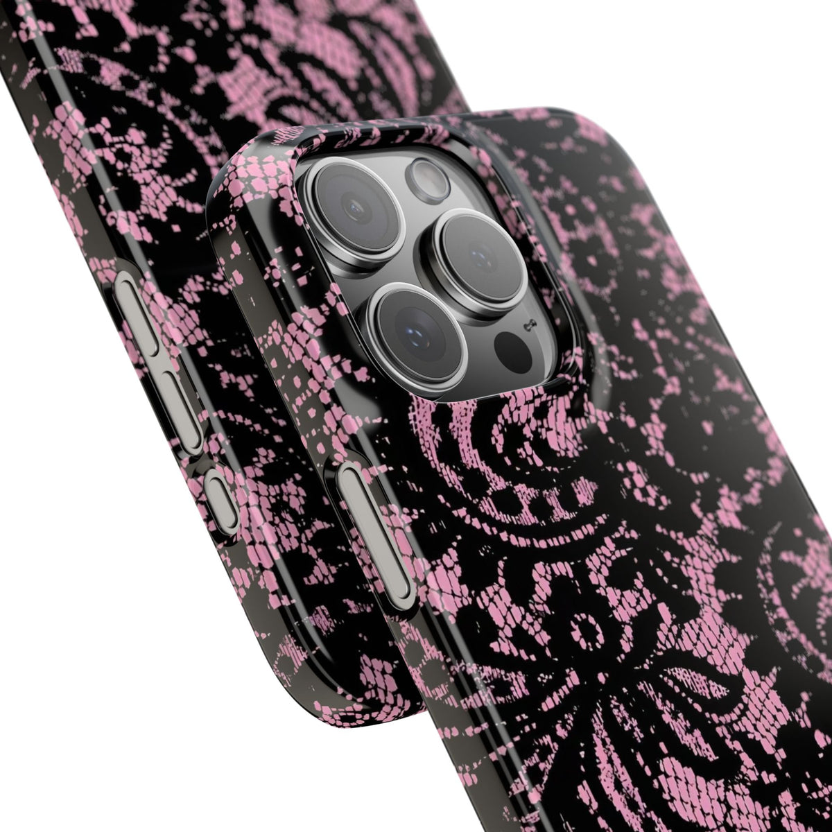 Pink Lace Pattern Case