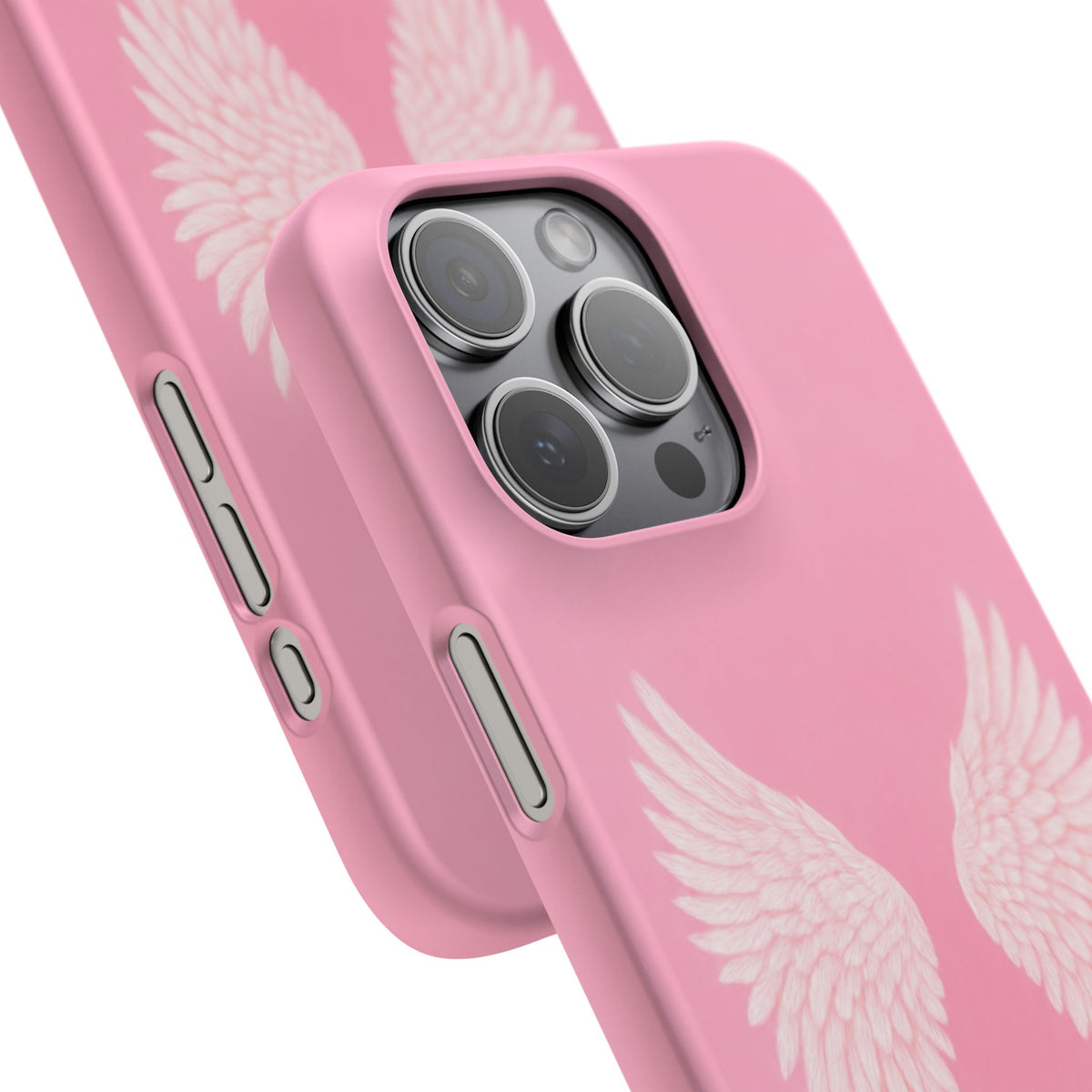 Pink Angel Wings Case
