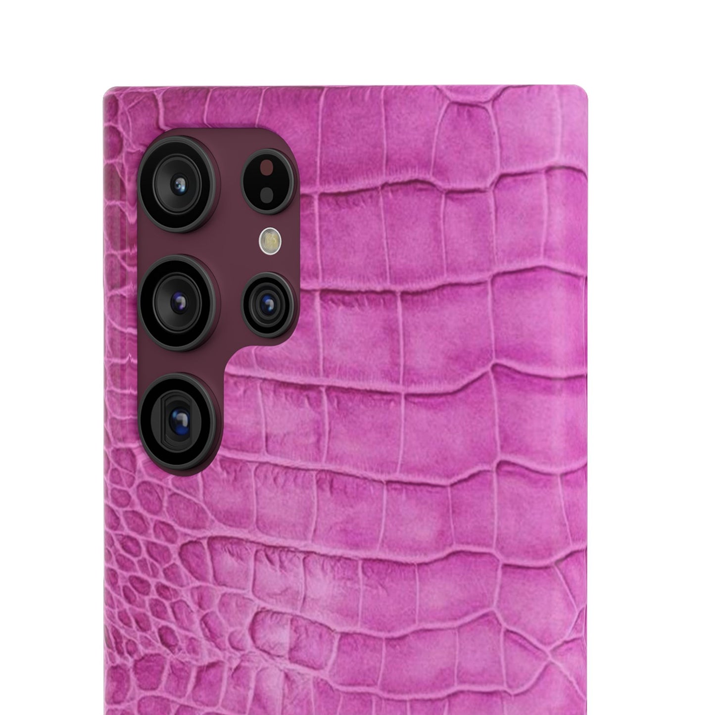 Purple Croc Case