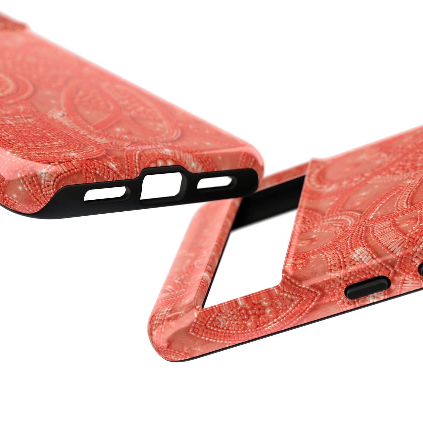 Coral Lace Tough Case