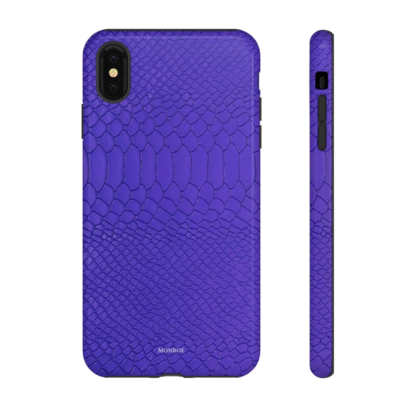 Dark Purple Snake Tough Case