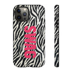 'SWAG' Zebra Print Tough Case