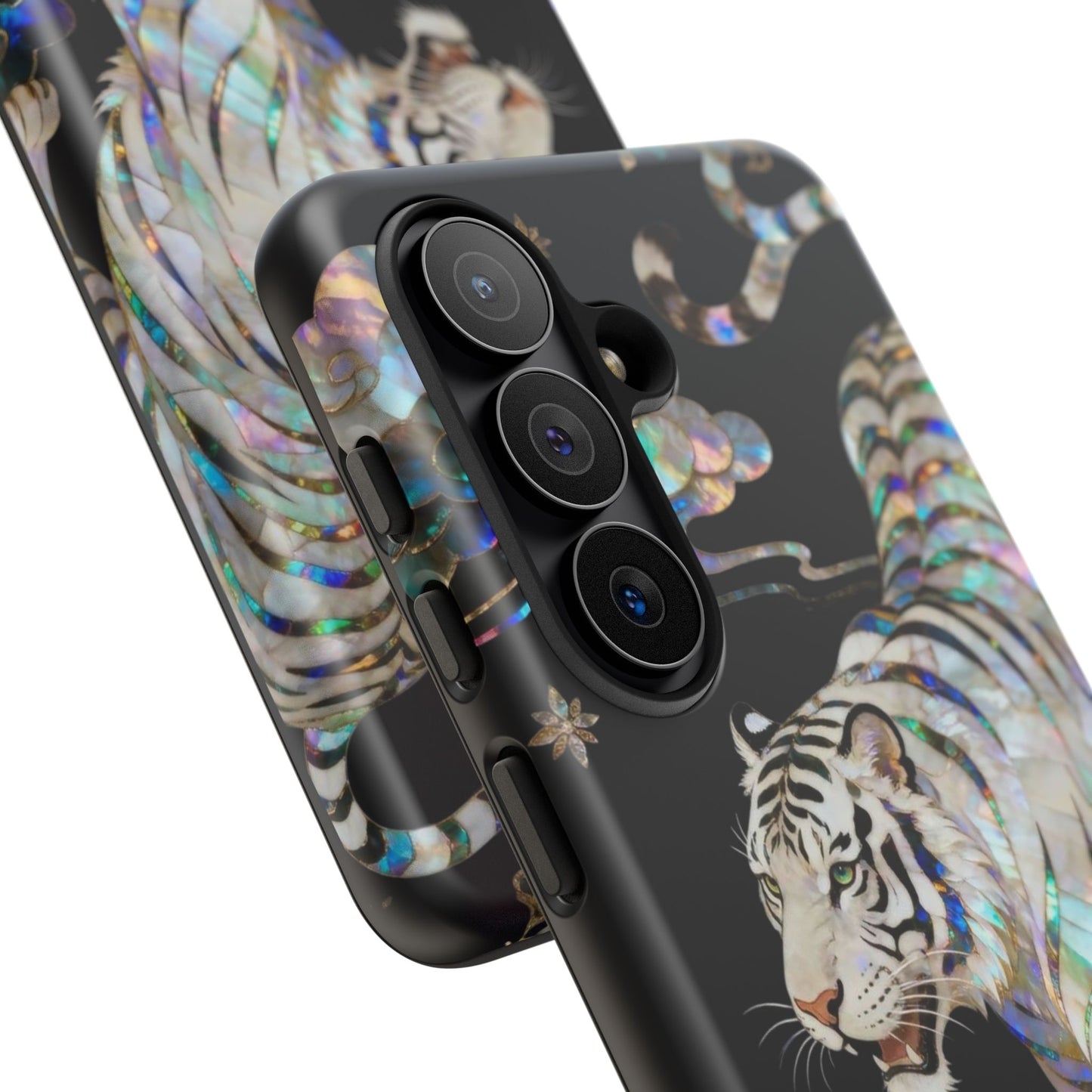Iridescent White Tiger Tough Case
