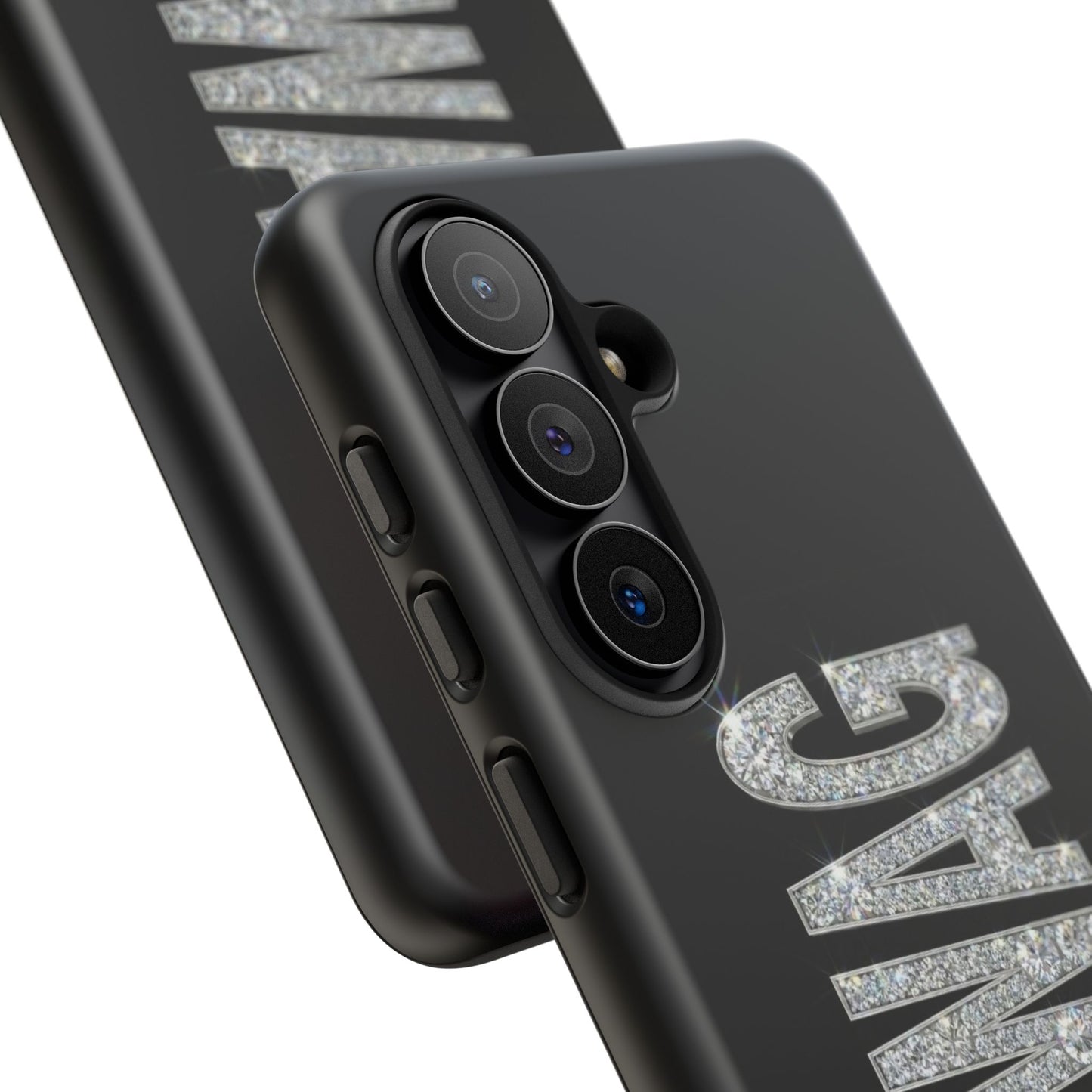 “#SWAG” Black Bling Tough Case